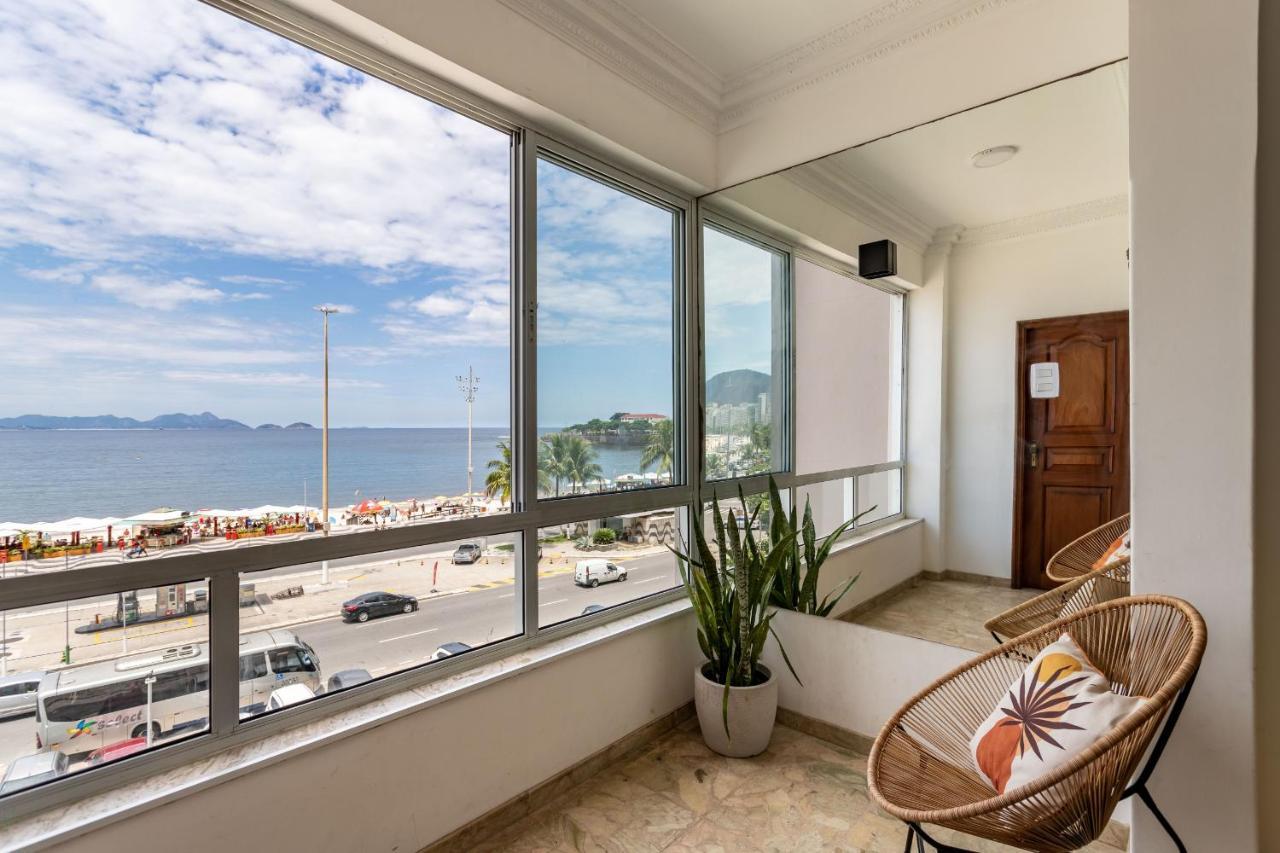 Sofisticado Em Copacabana - Vista Para Praia - A403 Z3 Apartment Рио де Жанейро Екстериор снимка