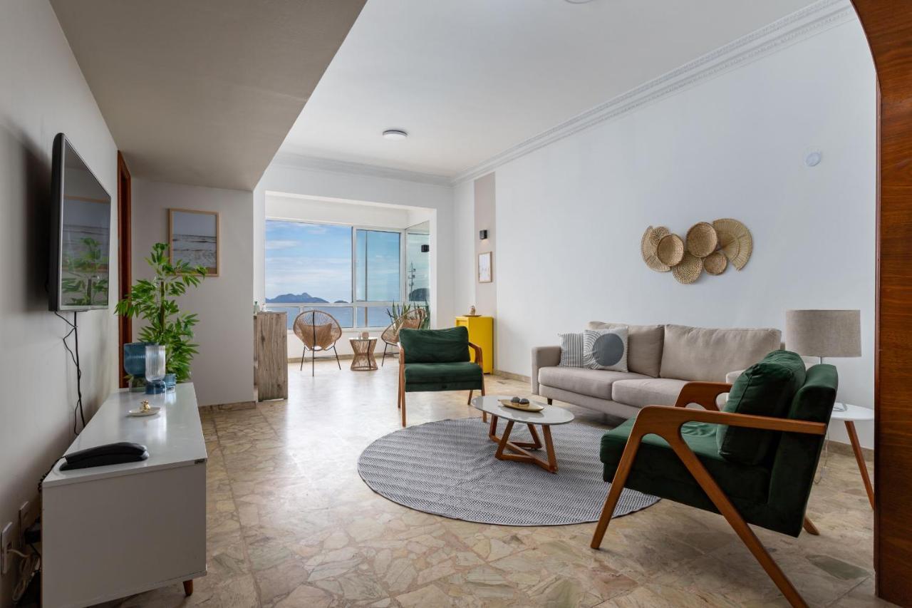 Sofisticado Em Copacabana - Vista Para Praia - A403 Z3 Apartment Рио де Жанейро Екстериор снимка